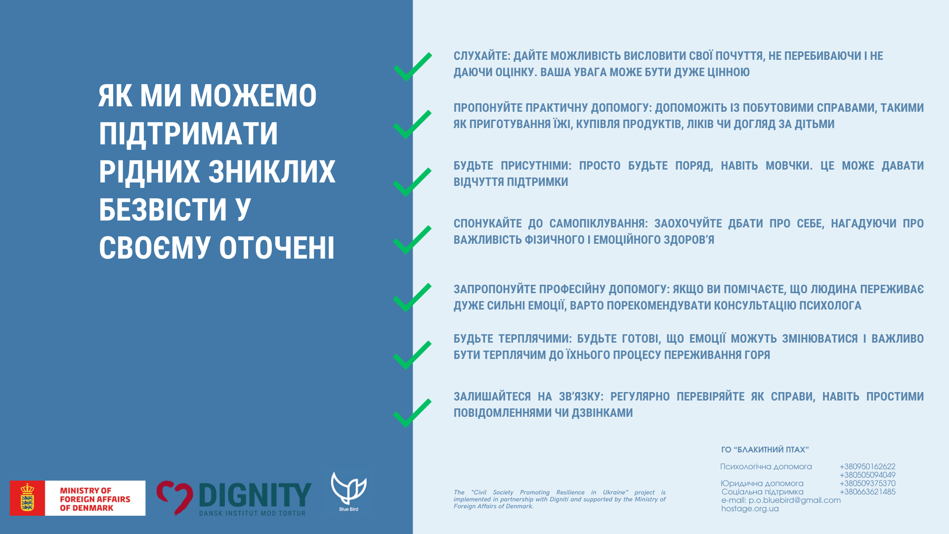 Як ми можемо підтримати
